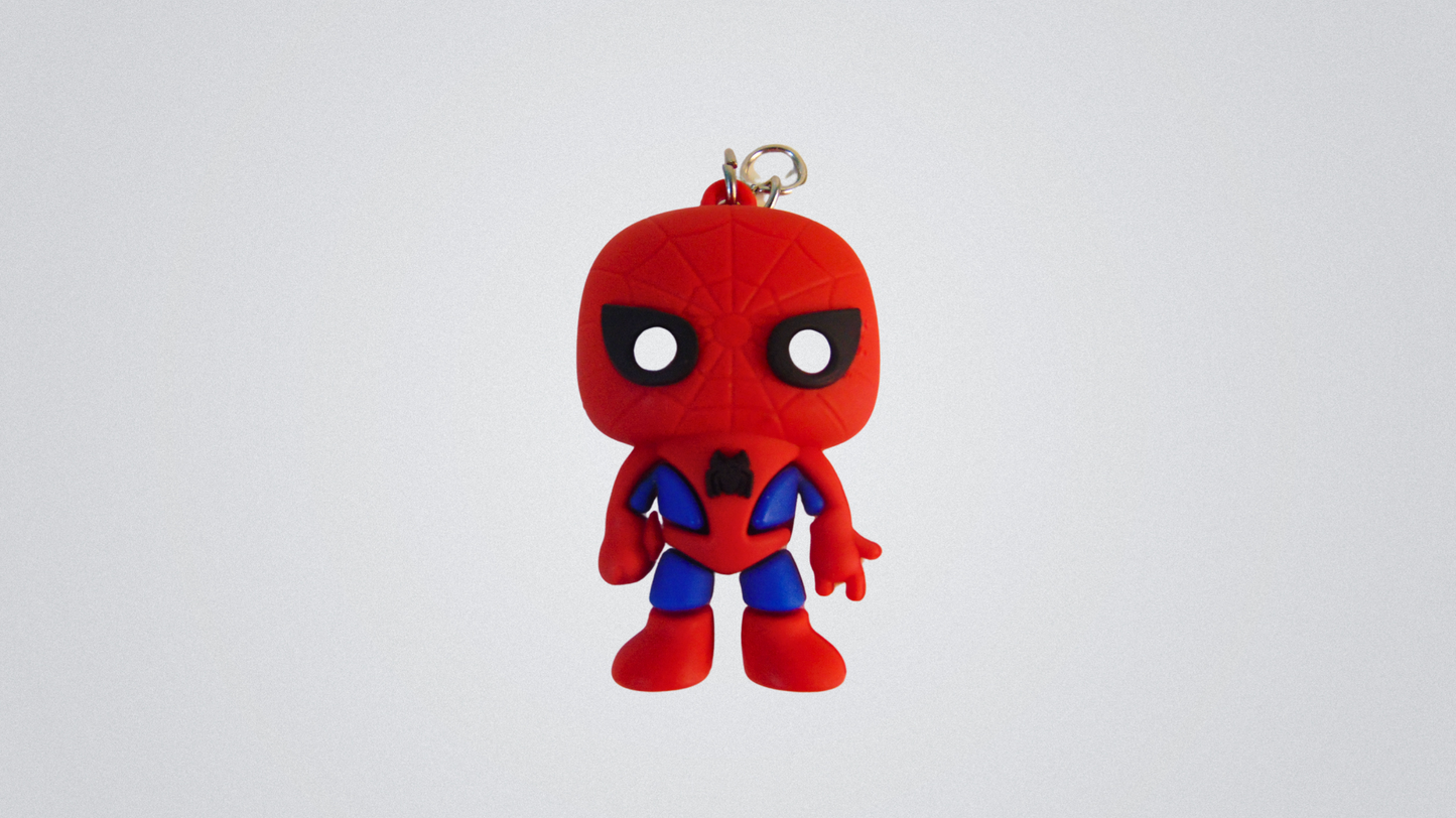 Superhero Keychain – Batman, Spiderman, Iron Man & More Characters for Fans ToyWinkle Toys