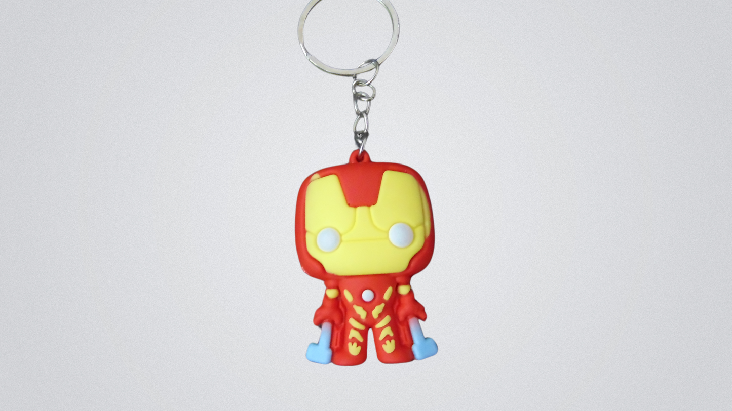 Superhero Keychain – Batman, Spiderman, Iron Man & More Characters for Fans ToyWinkle Toys