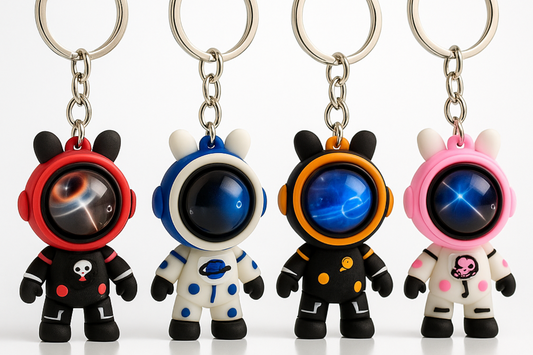 Astronaut Anime Keychain Toy - Multicolor & Different Shades ToyWinkle Toys