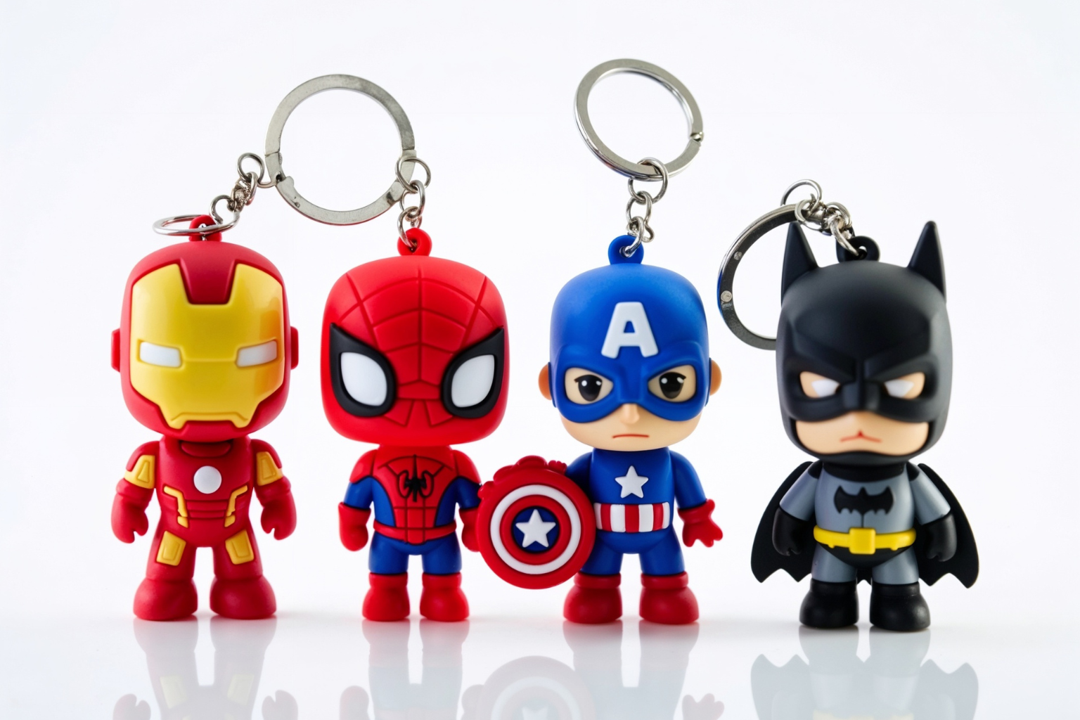 Superhero Keychain – Batman, Spiderman, Iron Man & More Characters for Fans ToyWinkle Toys