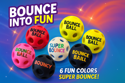 Super High-Bouncing Moonball for Kids & Adults – Multicolor Fun Play Toy ToyWinkle Toys