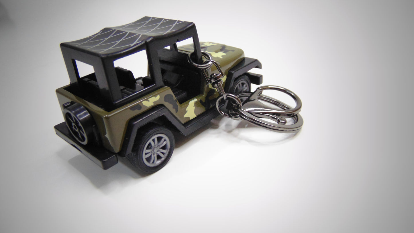 Jeep Keychain Toy - Metal Keychain