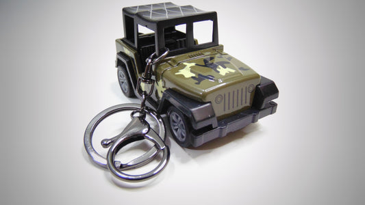 Jeep Keychain Toy - Metal Keychain