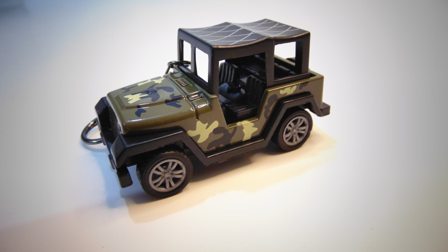 Jeep Keychain Toy - Metal Keychain