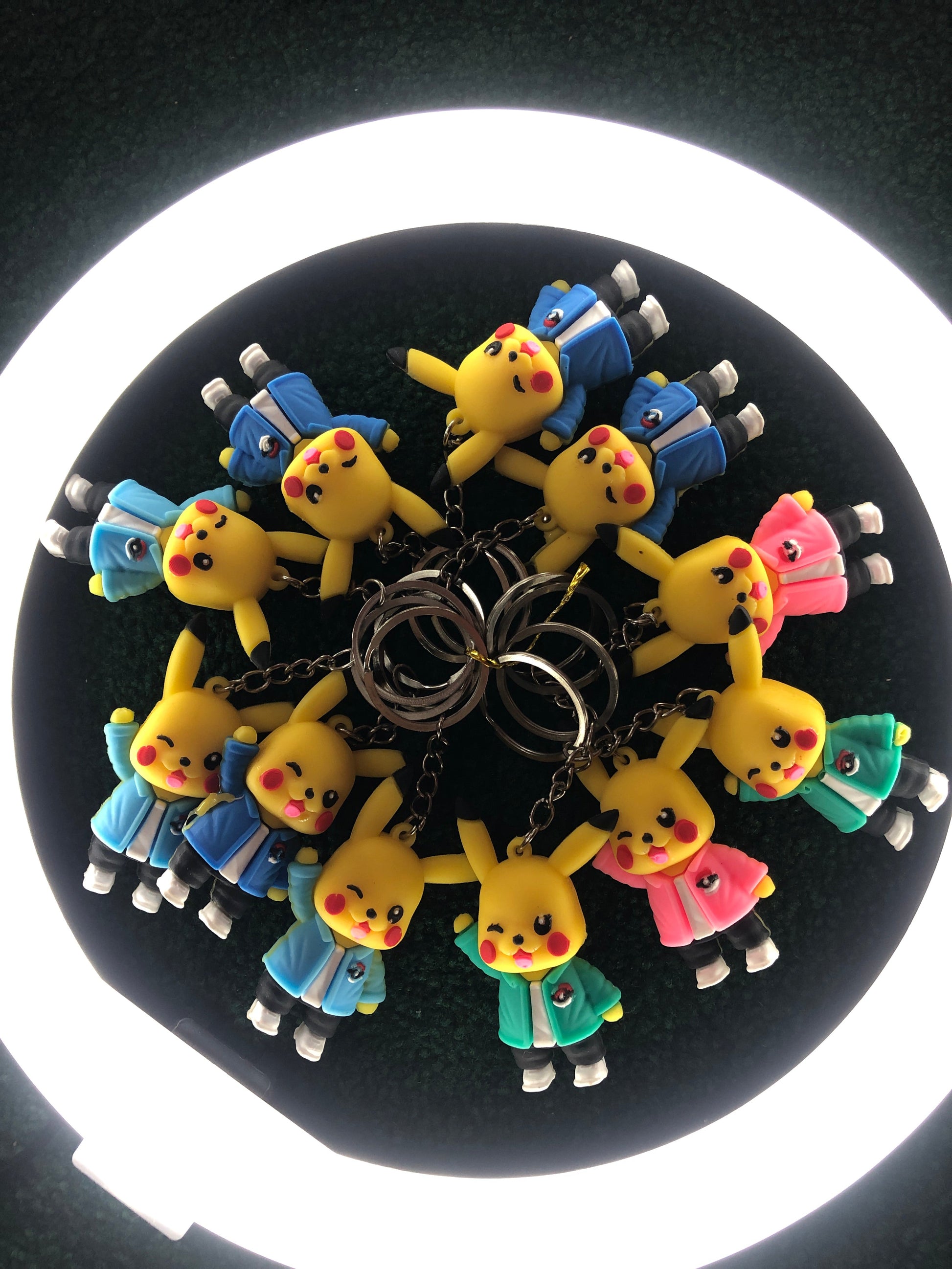 Pokemon Pikachu Keychain – Cute Character Keyring for Anime Fans ToyWinkle Toys