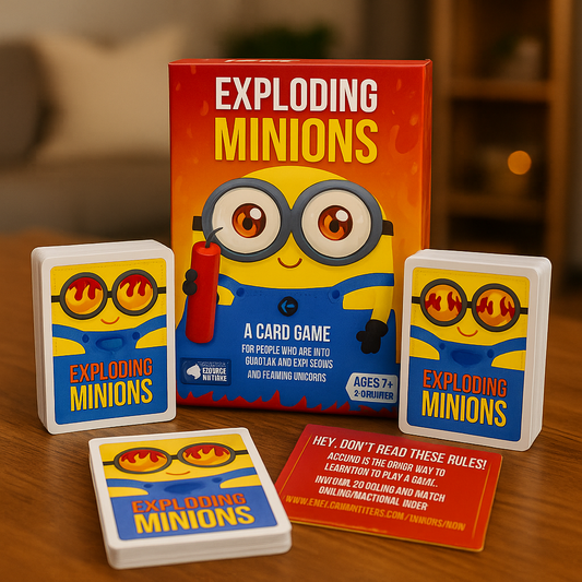 Exploding Minions Card Game ToyWinkle Toys