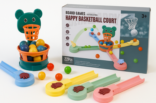 Happy Basketball Court - Multiplayer Basketball Game Toy for Kids ToyWinkle Toys