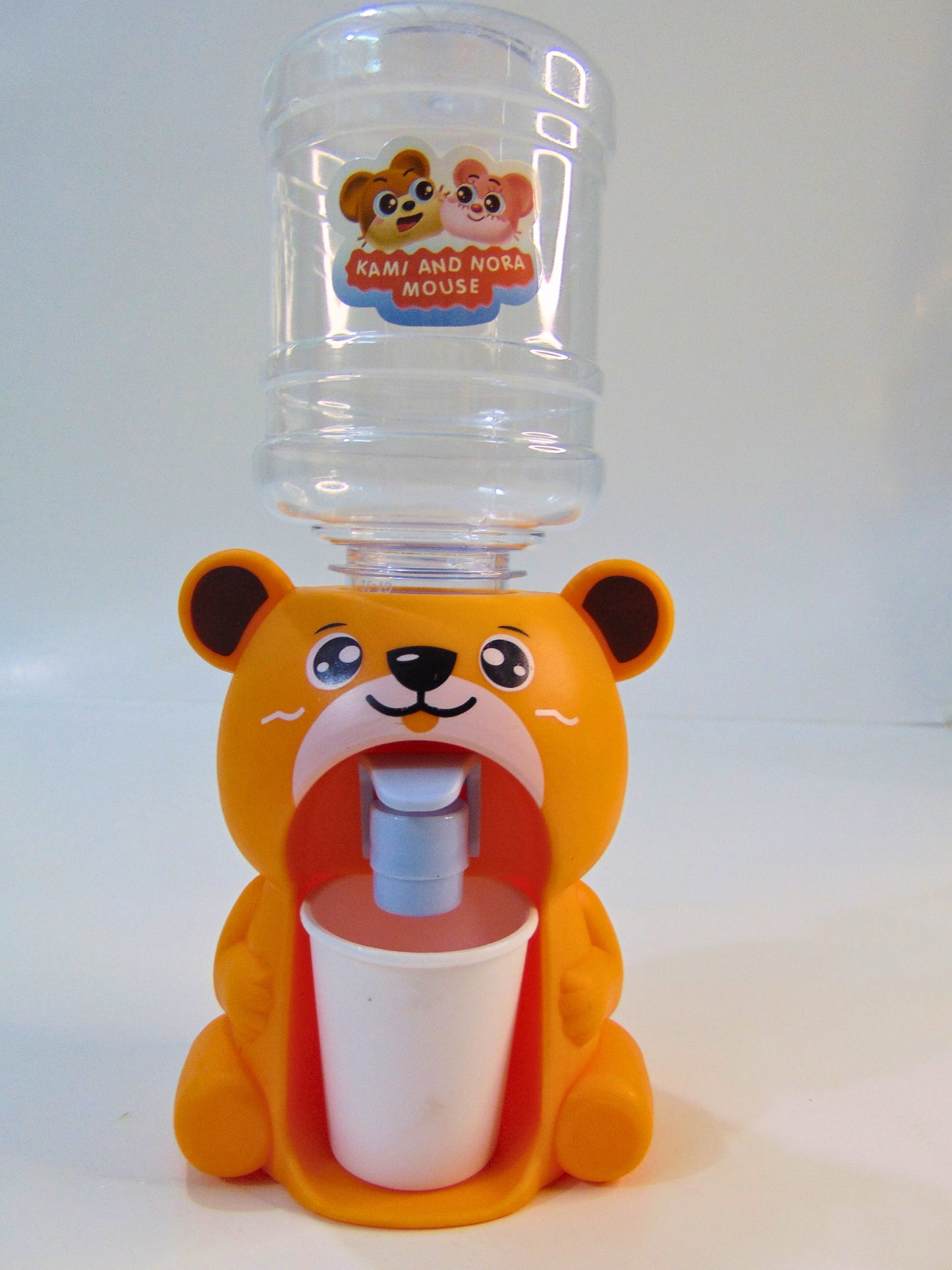 Cute Bear Shape Water Dispenser for Kids