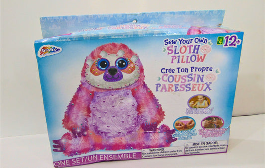 Sloth Pillow - Sew and Create Your Own Toy Kit