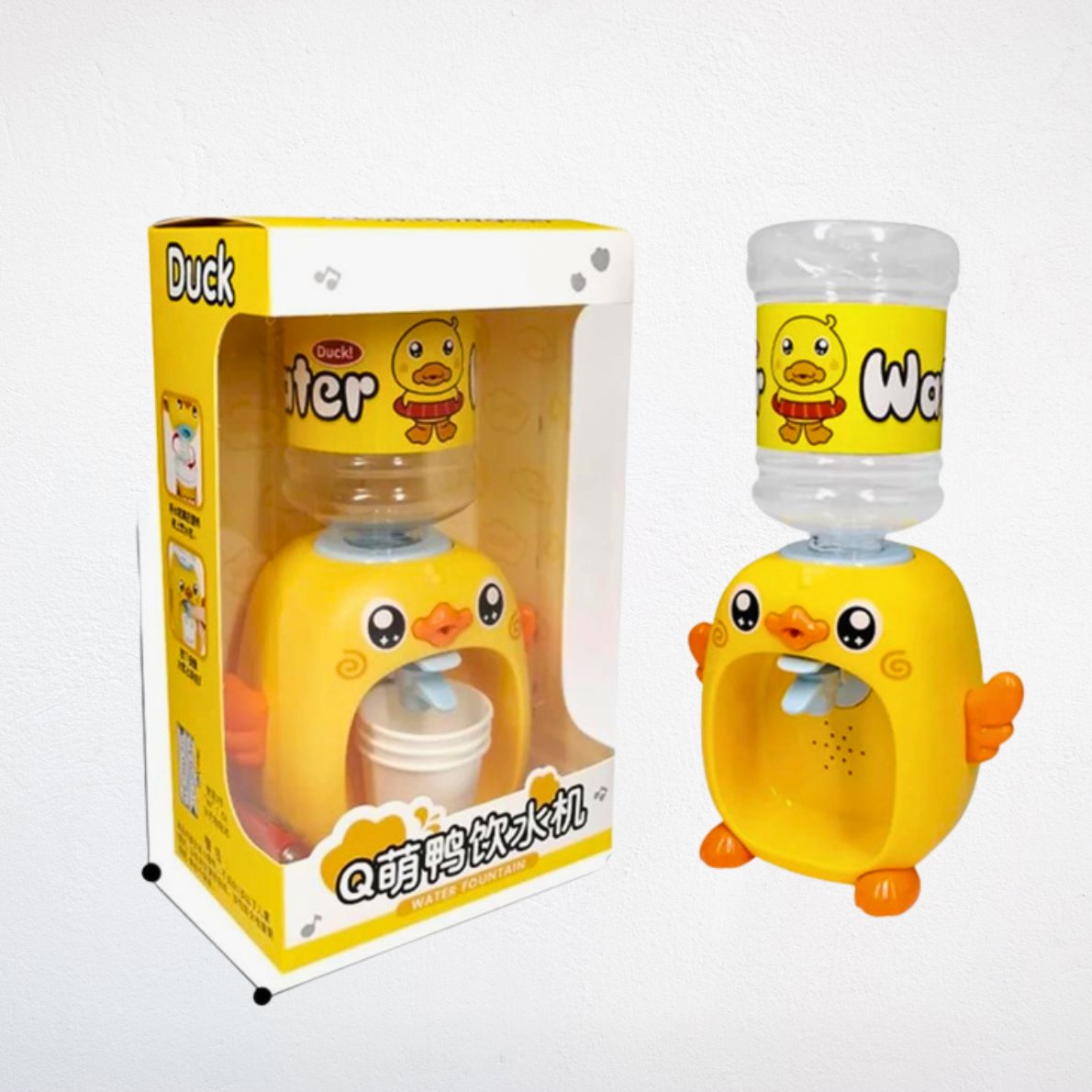 Mini Cute Duck Water Dispenser Toy