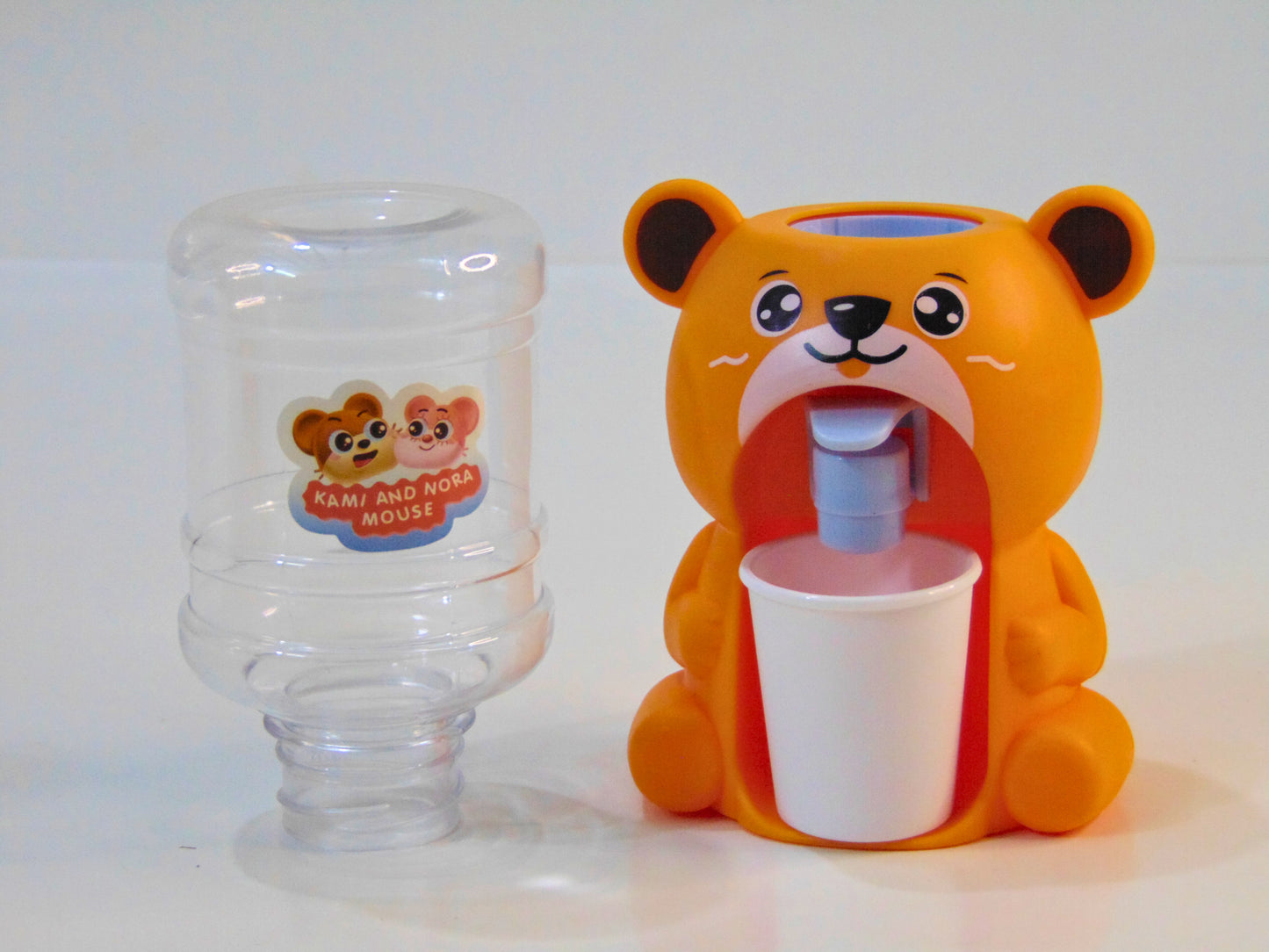 Cute Bear Shape Water Dispenser for Kids