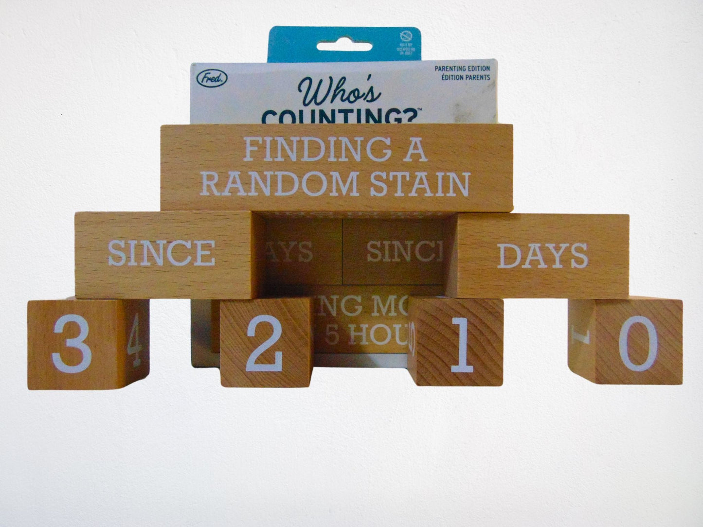 Premium Wooden Set for Countdown Moments - Parenting Milestone Blocks ToyWinkle Toys