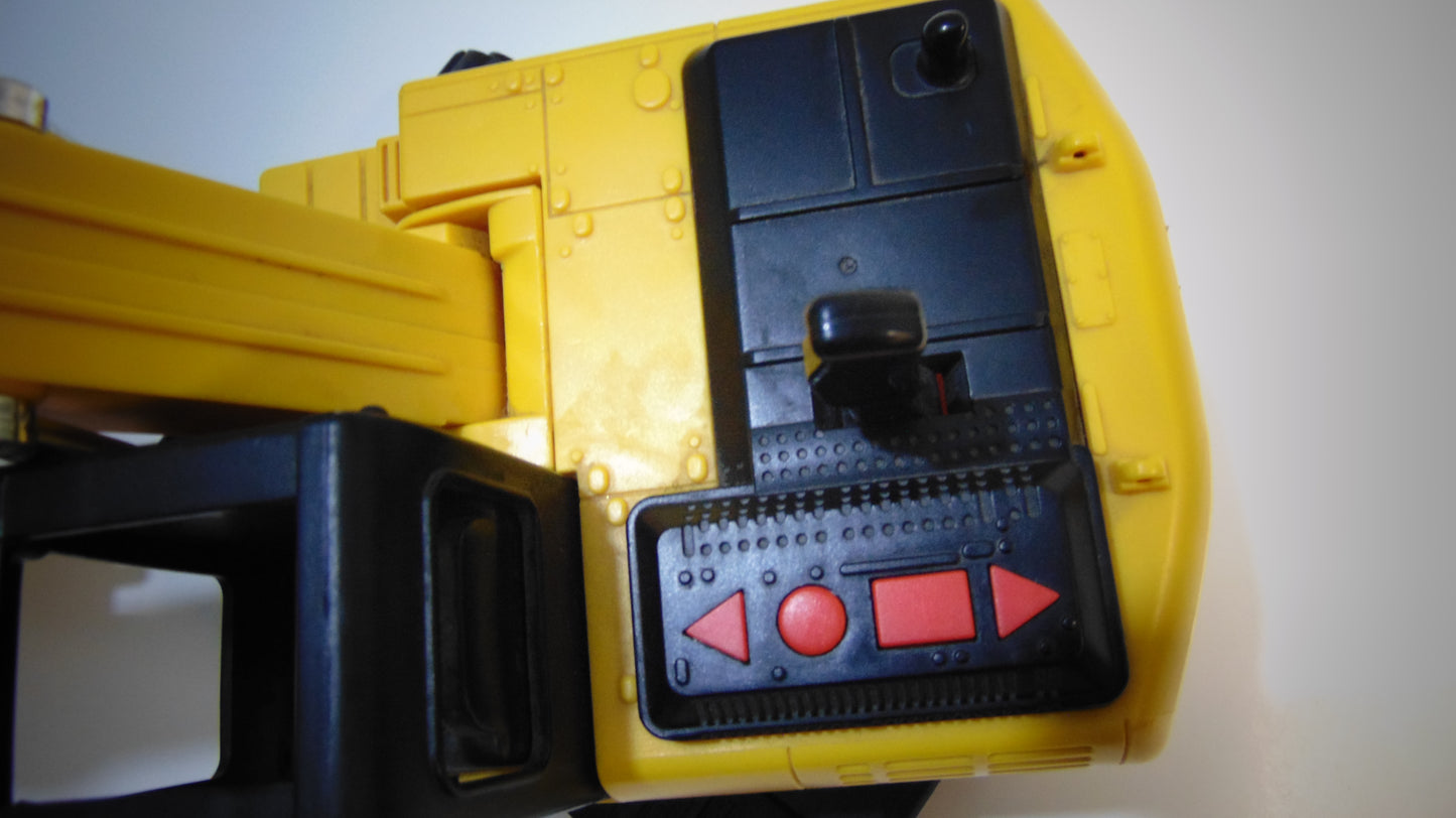 Construction Excavator - Yellow & Black, 100% Working Toy