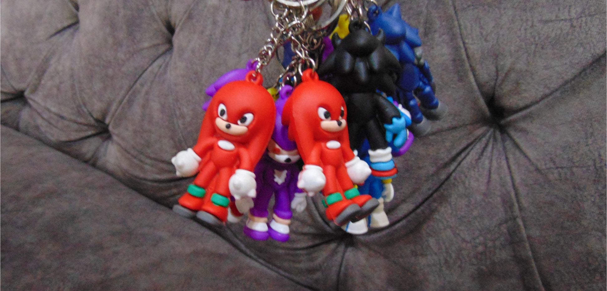 1 PC Sonic Game Character Keychain – Available in Multicolors ToyWinkle Toys