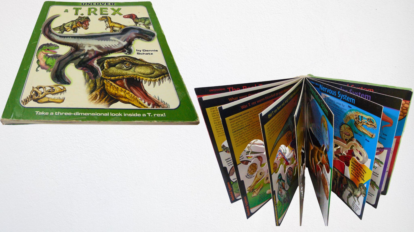 3D Book Dinosaur - Uncover a T. Rex