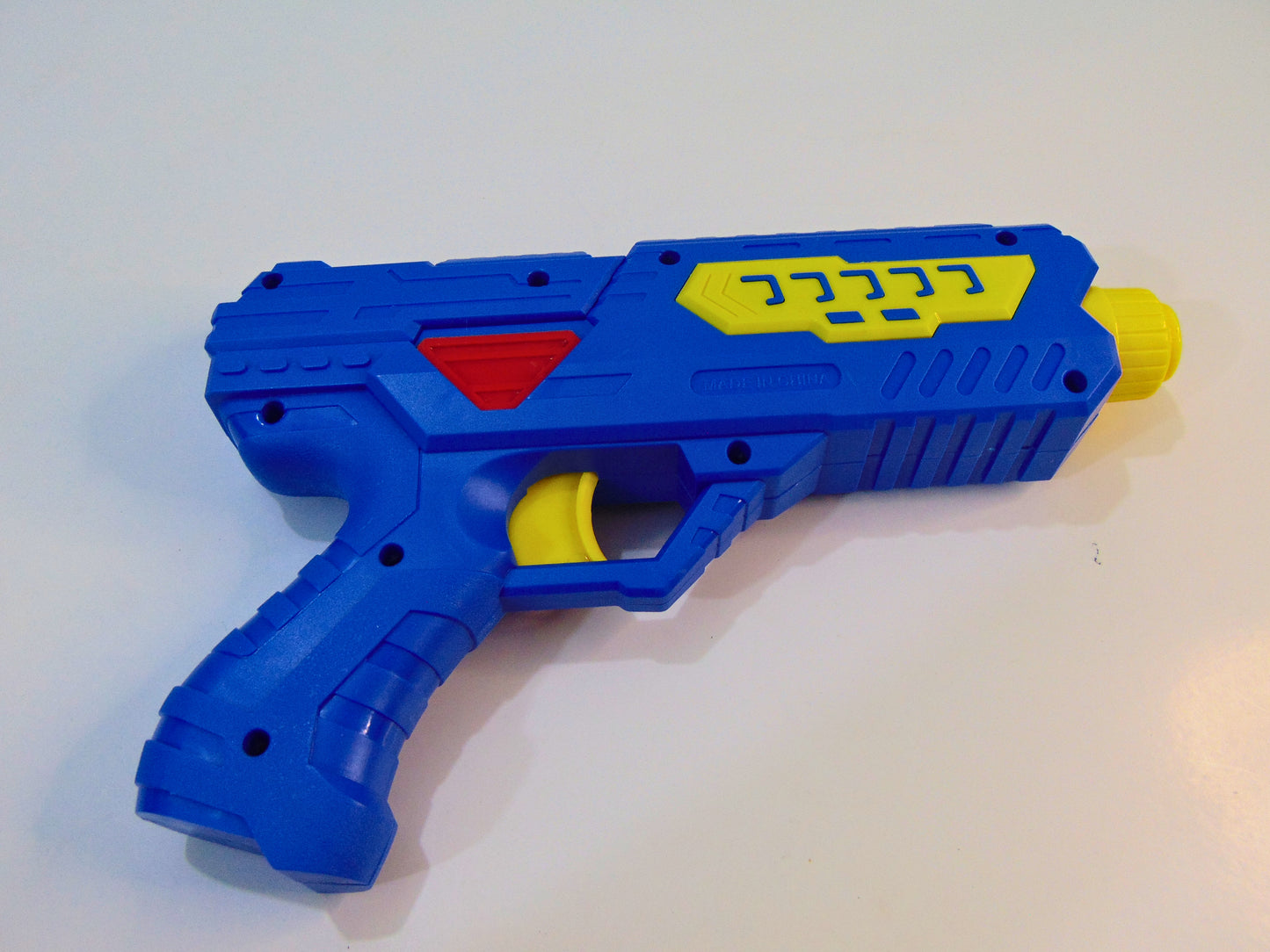 Blue Blow Gun with Soft & Water Bullets