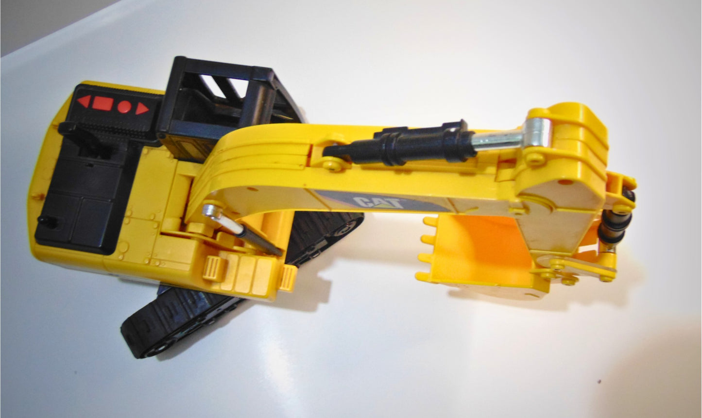 Construction Excavator - Yellow & Black, 100% Working Toy