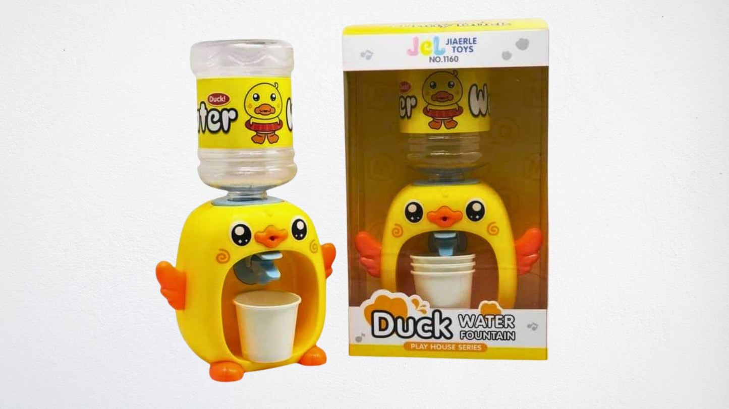 Mini Cute Duck Water Dispenser Toy