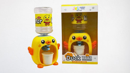 Mini Cute Duck Water Dispenser Toy