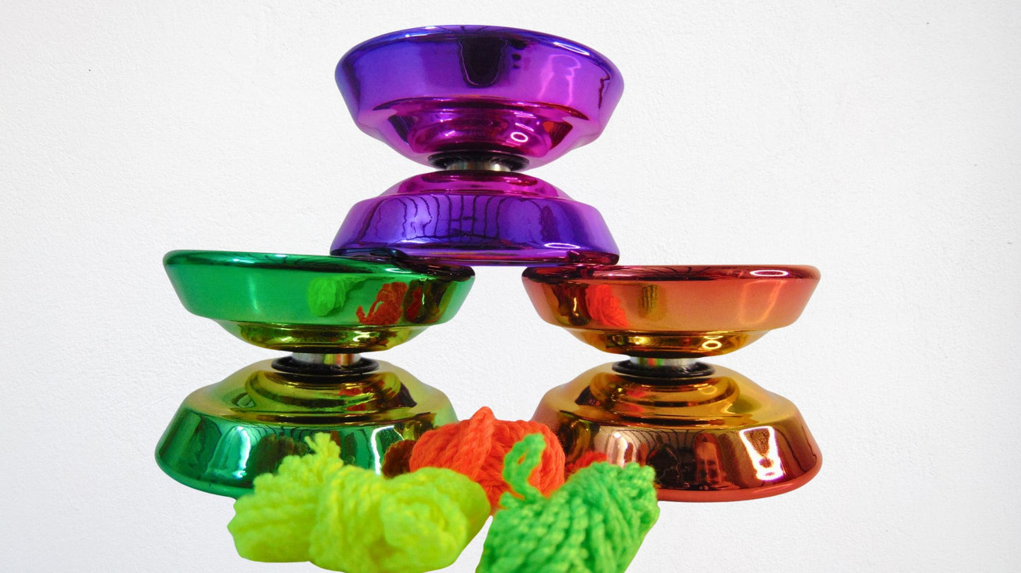 High-Speed Metal Yo-Yo - Master Tricks, Spins & Precision