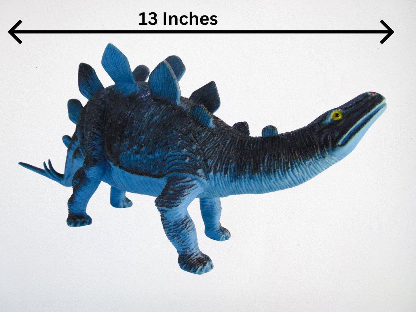 Set of 10 Large Dinosaur Figures - Realistic Textures & Vivid Colors