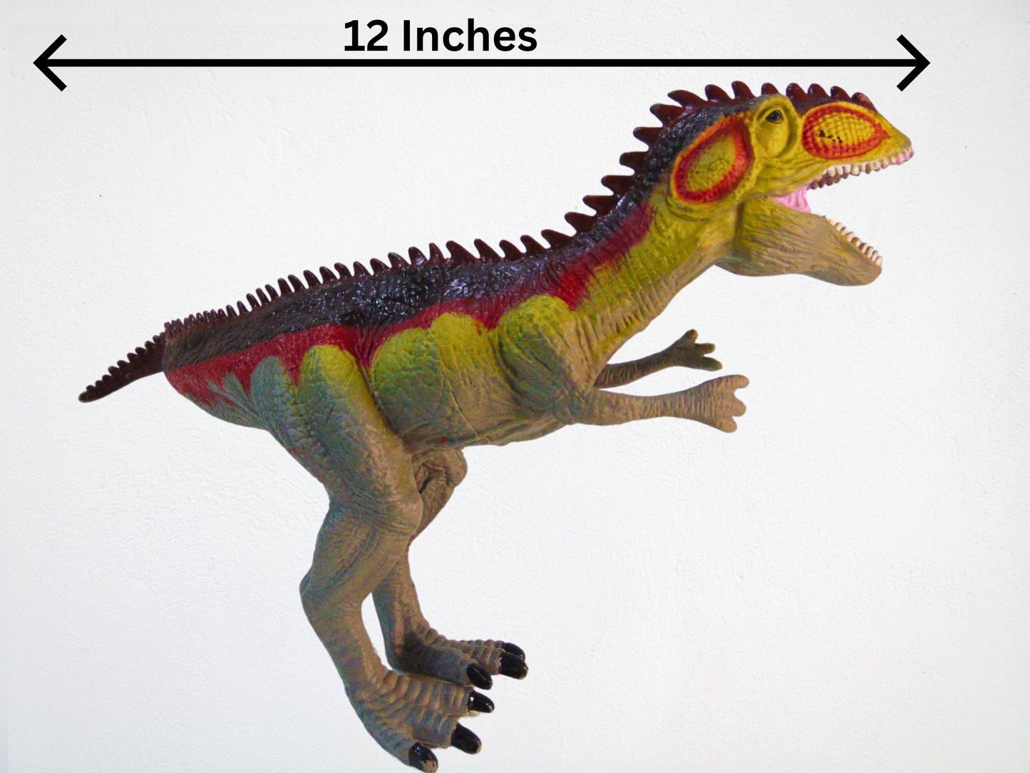 Set of 10 Large Dinosaur Figures - Realistic Textures & Vivid Colors