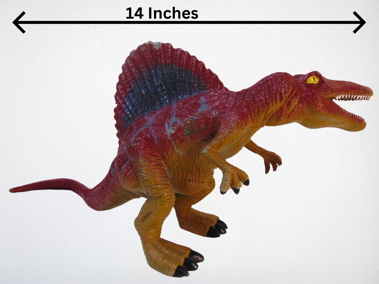 Set of 10 Large Dinosaur Figures - Realistic Textures & Vivid Colors