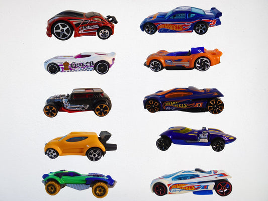 Hot Wheels Original Metal Cars - Pack of 10 | Exclusive Collectible