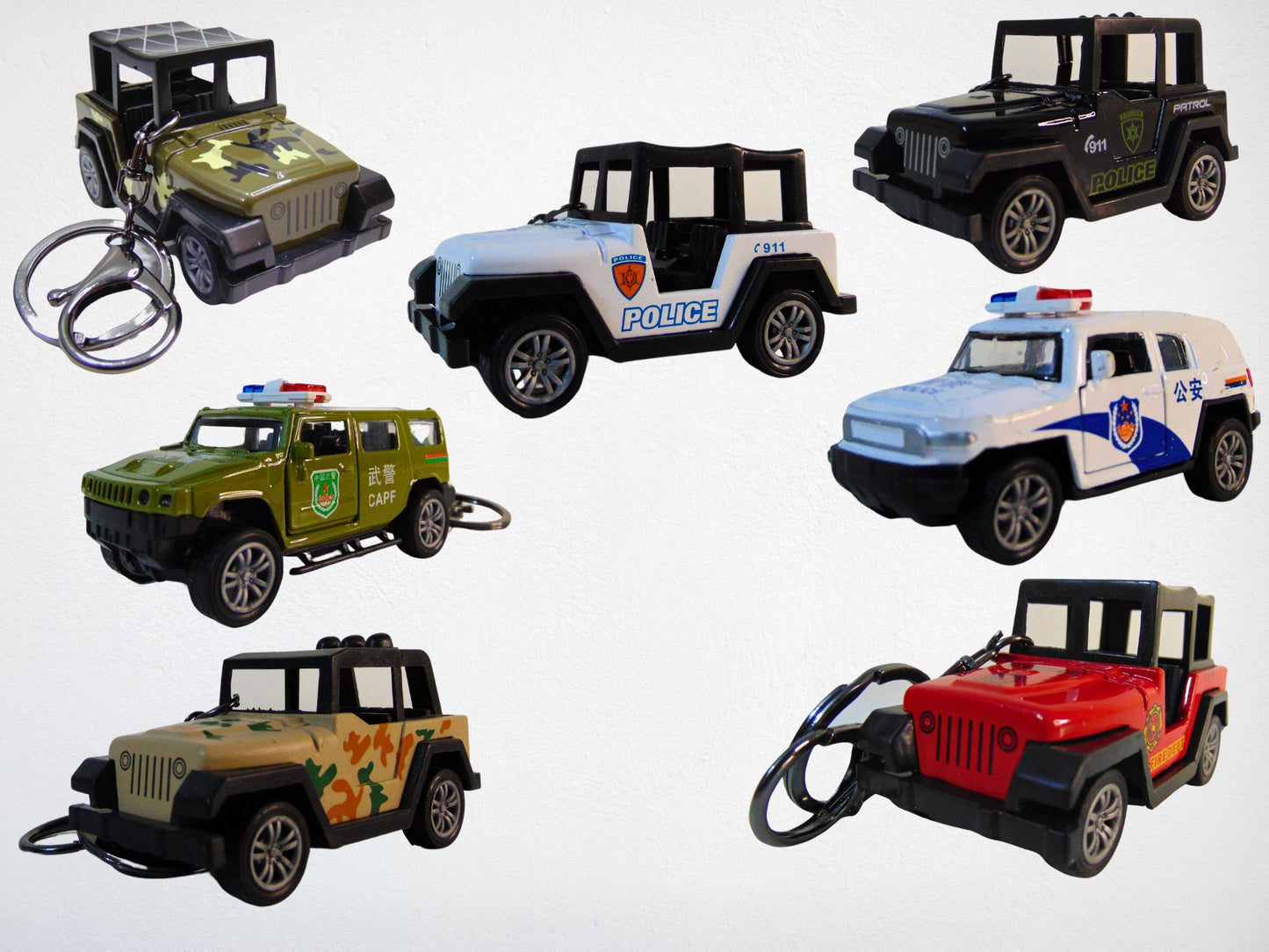 Jeep Keychain Toy - Metal Keychain