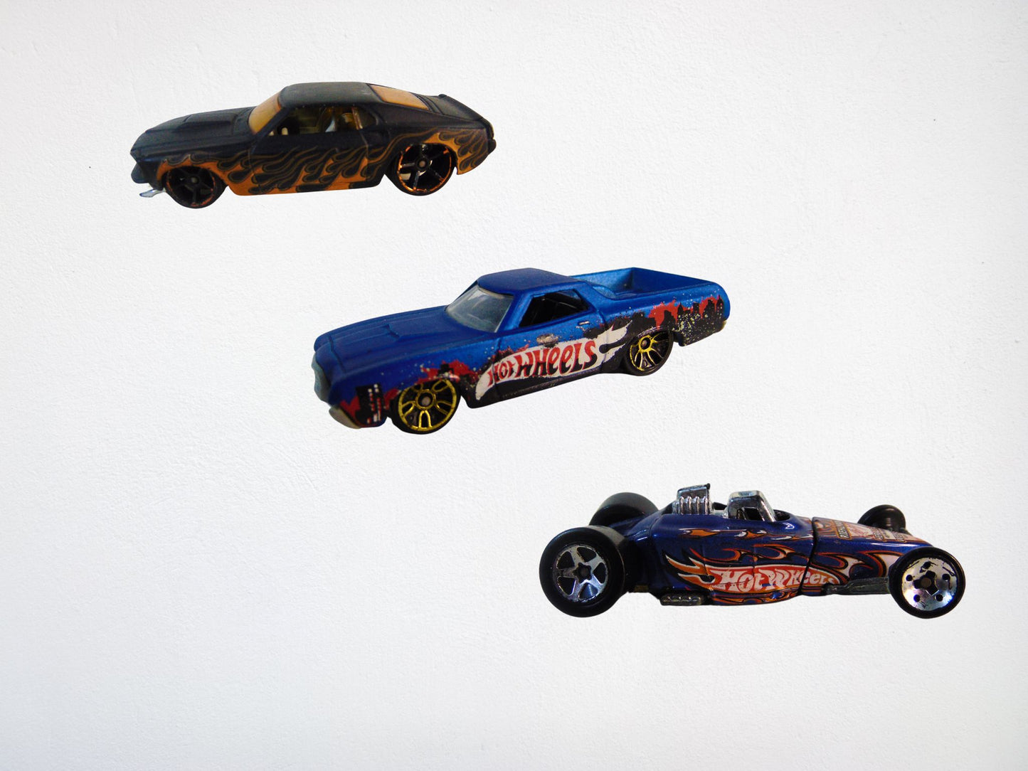 Pack of 3 Original Hot Wheels Metal Cars - Excellent Condition, Limited Edition