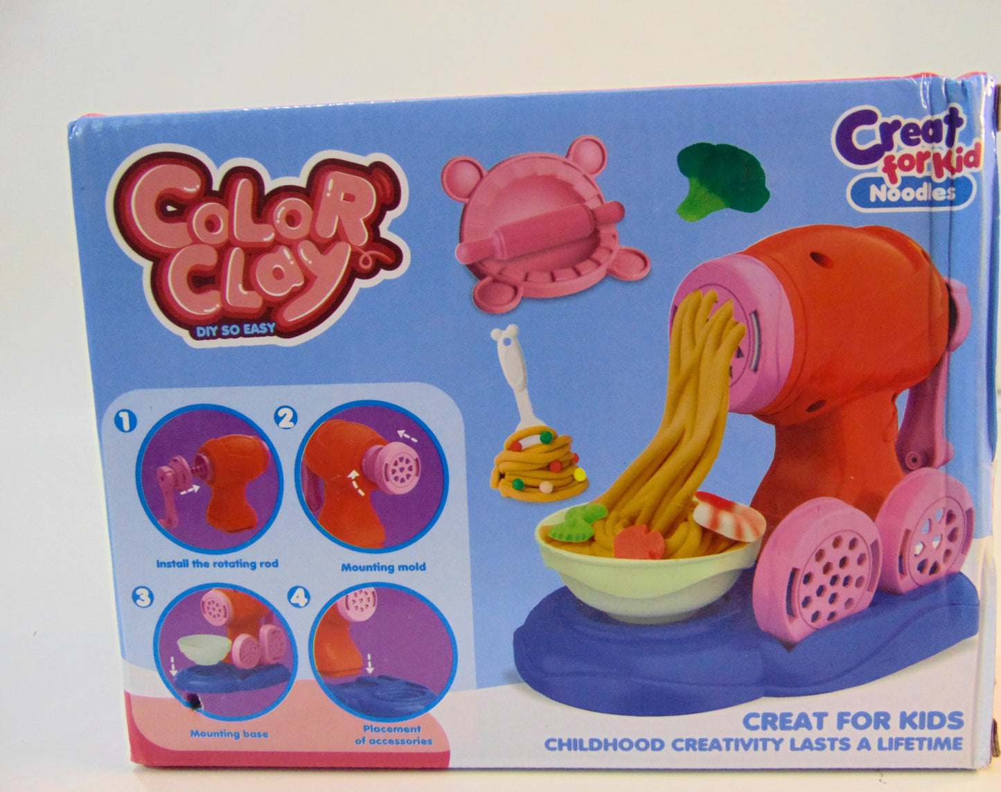 Noodles Clay Machine Set - Play Dough Noodles Maker for Kids