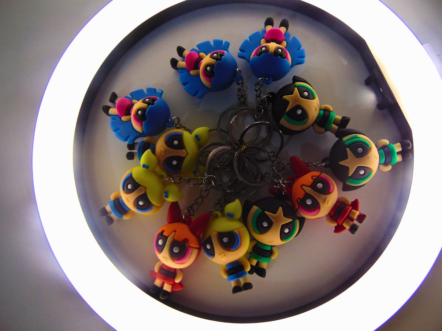 Powerpuff Girls Keychain – Cute Cartoon Keychain for Bags & Backpacks ToyWinkle Toys