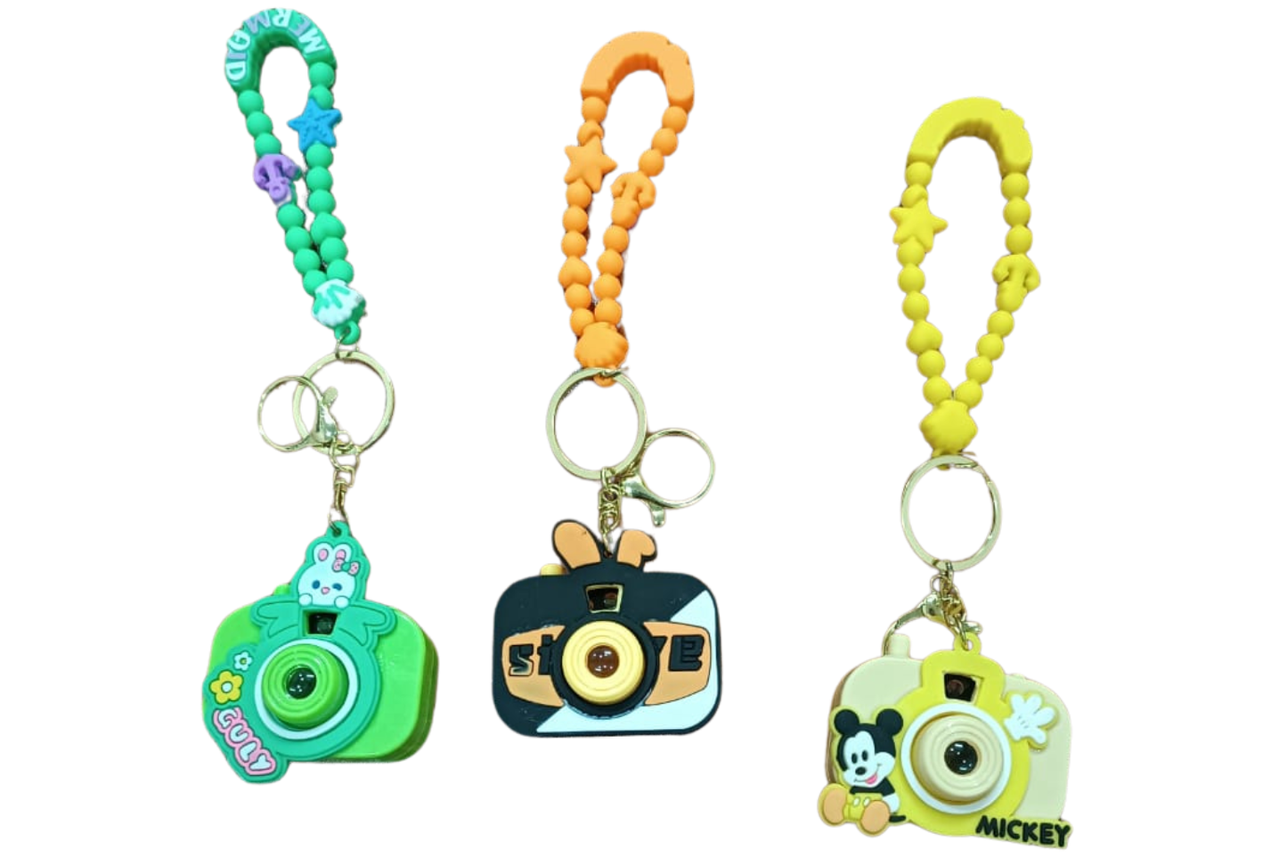 Camera Keychain Toy – Cute Mini Toy with Anime Projection & Strap