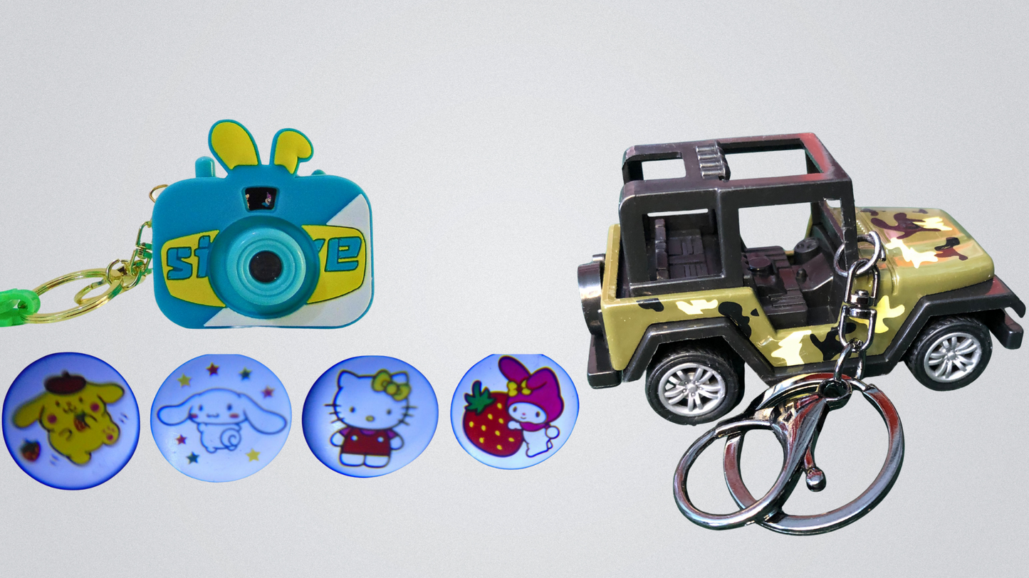 Pack of 2 Keychains - Fun Character Combos ToyWinkle Toys