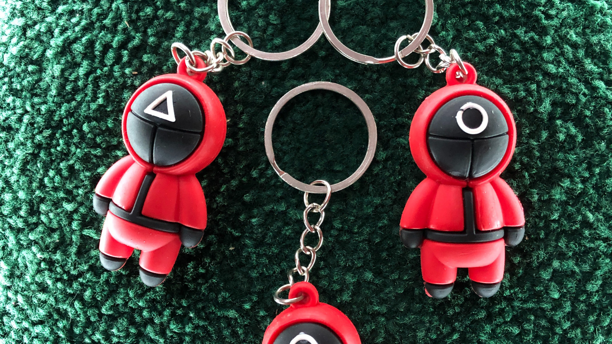 Squid Game Character Keychain – Cool Collectible Gift for Fans ToyWinkle Toys