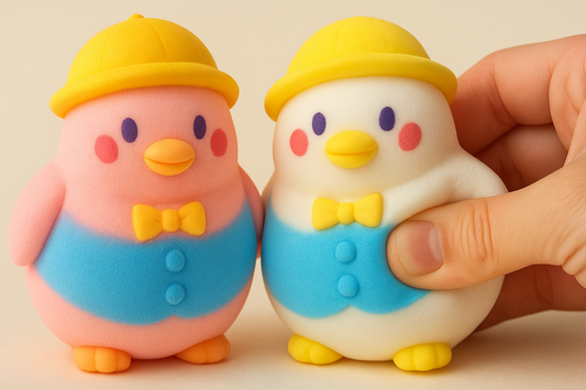 Set of 2 Squishy Penguin Toys - Ultra Soft & High-Quality Stress Relievers ToyWinkle Toys