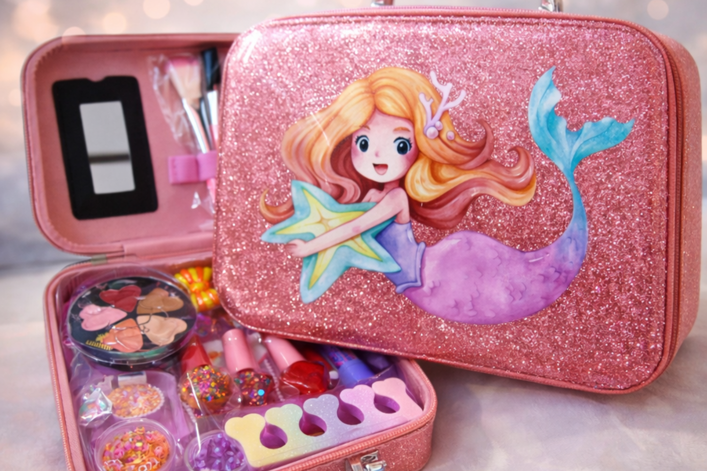 Makeup Beauty Bag for Kids - Complete Cosmetic Kit ToyWinkle Toys