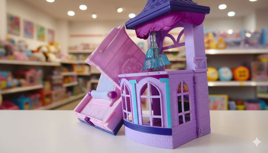 Little Twilight Sparkle Castle with Skunk Flower Pet Toy ToyWinkle Toys