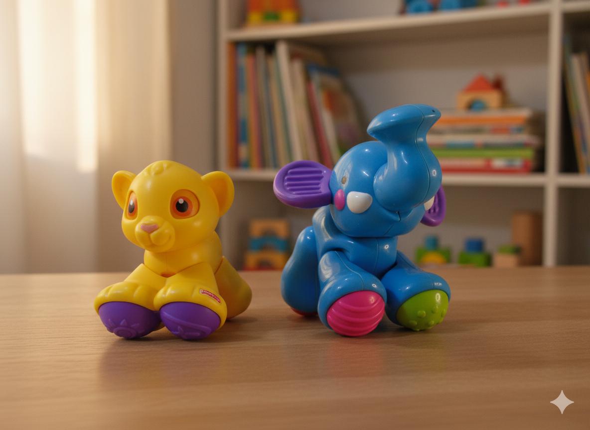 The Lion & Blue Elephant Toys ToyWinkle Toys