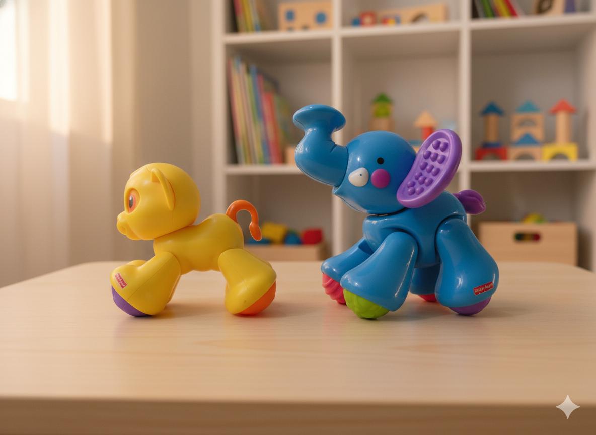 The Lion & Blue Elephant Toys ToyWinkle Toys