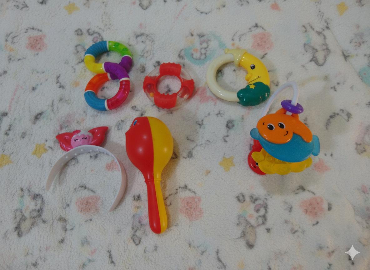 Baby Rattles Set for Toddlers ToyWinkle Toys