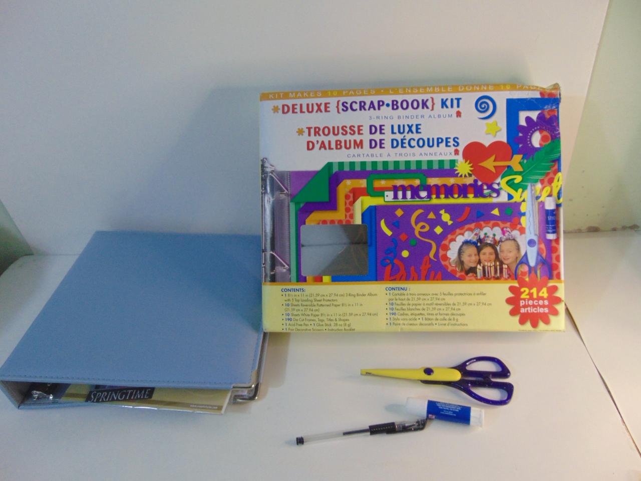 Deluxe Scrapbook Memory Kit ToyWinkle Toys