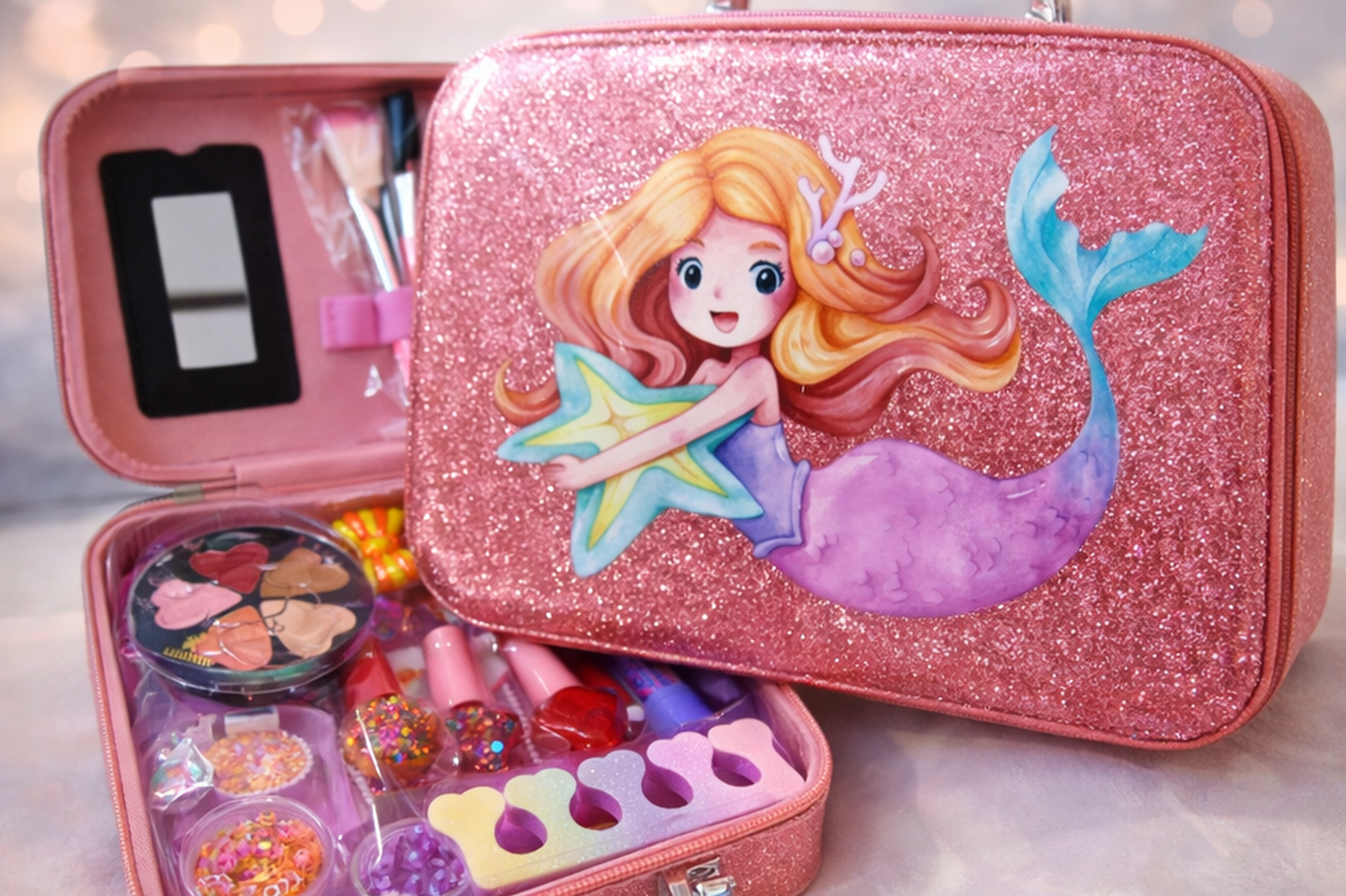 Makeup Beauty Bag for Kids - Complete Cosmetic Kit ToyWinkle Toys